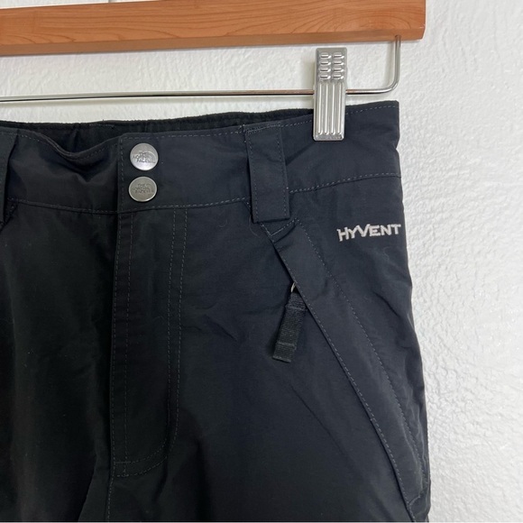 The North Face Girls HyVent Waterproof Insulated Black Cargo Snow Pants Size S - Picture 5 of 11